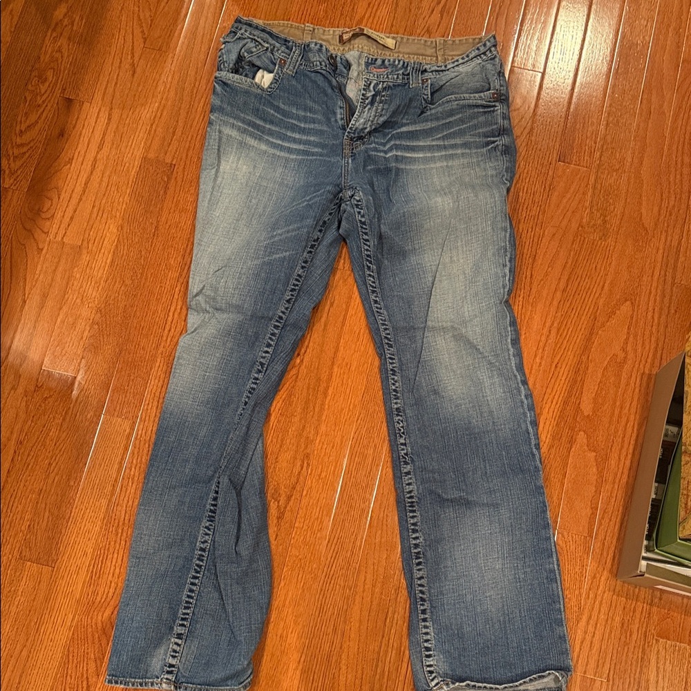 Big Star Men’s Straight Leg Blue Jeans